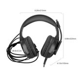 Som Estéreo Para Fones De Ouvido Para Jogadores Com Luz Rgb E Microfone