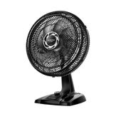 Ventilador De Mesa Mondial Turbo 8 Pás 140w 40cm Preto E Prata Nvt-40-8p-b 220v