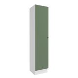 Paneleiro Celeste Kappesberg 100% Mdf 1 Porta Branco/verde 50cm