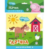 Animais Da Fazenda - Colorindo No Banho