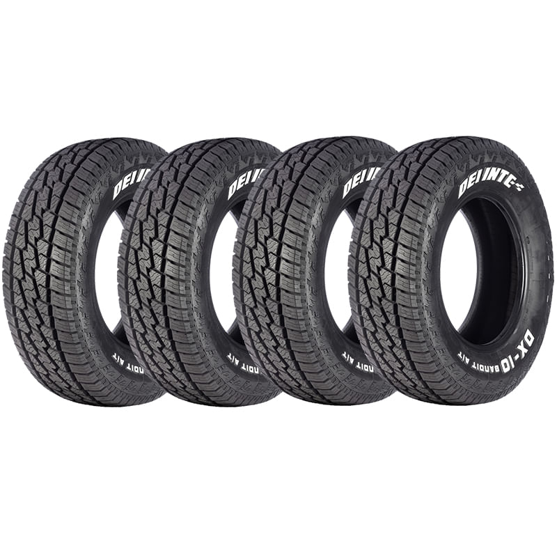 Kit 4 Pneus Delinte Aro 15 31x10.5r15 Dx-10 Bandit A/t 109q Lt Wl