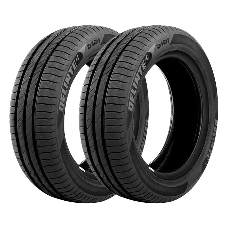 Kit 2 Pneu Delinte Aro 15 195/65r15 D1d1 Ht 91v Alta Ultra Quilometragem