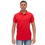 Camisa Gola Polo Basica Masculina Manga Piquet Algodao Poliester Lisa Premium Com Botao Dia A Dia