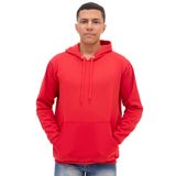Moletom Canguru Flanelado Masculino Capuz Cordao Ajustavel E Bolso Blusa De Frio Casaco Inverno