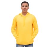Moletom Canguru Flanelado Masculino Capuz Cordao Ajustavel E Bolso Blusa De Frio Casaco Inverno