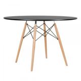 Mesa Redonda Eames 120 Cm + 5 Cadeiras Eiffel Dsw