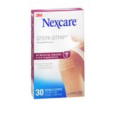 Tiras De Fechamento De Pele Nexcare Steri-strip 30 Cada Por Nexcare