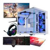 Pc Gamer Completo Ryzen 5 5600gt, 16gb 3200mhz (radeon Vega 7), Ssd 480gb, 500w 80 Plus, Monitor 24&quot; 100hz - Nli87592 U Unica Unica