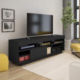 Rack Para Tv Até 60 Polegadas Treviso Preto Artely