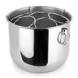 Champanheira Grande Inox Grande 12 Litros Com Separador Divisor De Garrafas Destacável 5 Garrafas Espumante Bar Festa