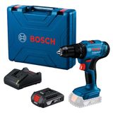 Parafusadeira Impacto Gsb183-li 18v Com Carregador Bateria E Maleta Bosch-bivolt