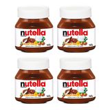 Kit 4 Creme Avelã Nutella Ferrero 140g Cada