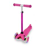 Patinete Rodas De Led Infantil Altura Ajustável 3 Rodas
