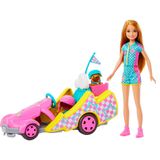 Barbie Stacie Ao Resgate Veículo Go Kart - Mattel