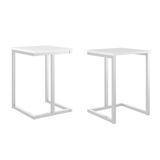 Banqueta De Cozinha 1440 Kit 2 Un Branco/courano Branco - Carraro