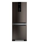 Refrigerador Brastemp 447 Litros Frost Free Inverse Black Inox Bre57fe – 127 Volts