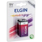 Bateria Elgin Recarregavel 9v 250mah 2