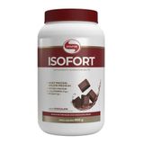 Whey Protein Isolado Isofort (900g) Sabor Chocolate Vitafor