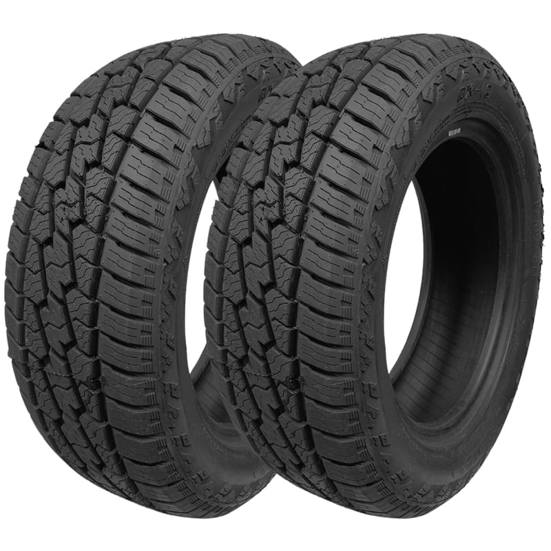 Kit 2 Pneu Delinte Aro 18 225/60r18 Dx-10 Bandit A/t 104v Xl