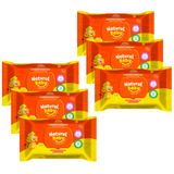 Kit 6 Toalhas Umedecidas Natural Baby Mãe E Filho 50un Cada