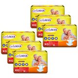 Kit Com 6 Fraldas Geríatricas Geriamax Xg Com 18un Cada