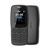 Telefone Com Botão Nokia 106 2g Dual Sim 72h De Tempo De Espera