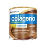 Colágeno Hidrolisado 2 Em 1 Zero (250g) - Maxinutri Sabor:cappuccino (270g)