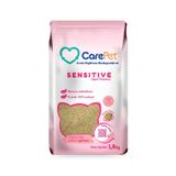 Areia Higiênica Biodegradável Carepet Sensitive Gatos 1.8kg