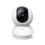 Câmera De Segurança Tapo Tp-link Tc70 Wi-fi 360º 1080p Full Hd Visão Noturna - Branco