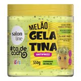 Gelatina Salon Line Todecacho Kids Antifrizz Melão 550g