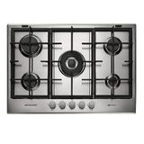 Cooktop A Gás Brastemp Gourmand 5 Queimadores Inox 75cm 220v