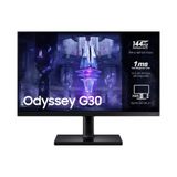 Monitor Gamer Samsung Odyssey G30 24" FHD, Tela Plana, Painel VA, 144Hz, 1ms, HDMI, FreeSync Premium, Preto