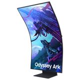 Monitor Gamer Samsung Odyssey Ark 55&quot; 2nd Gen 4k, Tela Curva, 165hz, 1ms, Freesync Premium Pro Preto