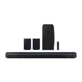 Soundbar Samsung HW-Q930D, com 9.1.4 canais, Dolby Atmos®, Sincronia Sonora e Alexa Integrado, Titan Black