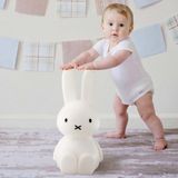 Luminaria Infantil 45 Cm Led E Fluorescente Miffy Natural Decorfun