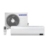 Ar-condicionado Split Inverter Samsung WindFree Connect Sem Vento 24.000 BTUs Frio AR24BVFAAWKNAZ 220V