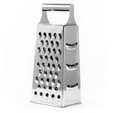 Ralador 4 Faces De Inox - Com Alça P/ Queijos E Legumes