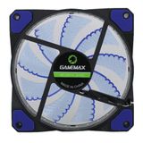 Fan Gamemax Para Pc Gamer Gf12b 12cm Azul 32 Led