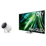 Samsung Ai Gaming Tv 50&quot; Neo Qled 4k 50qn90d 2024 + The Freestyle 2nd Gen. Combo