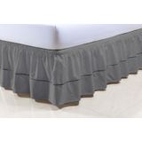Saia Box Colchão Viúva 1,20m X 2,03m X 30cm 100% Algodão 2
