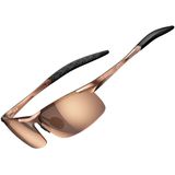 Óculos De Sol Attcl Al-mg Metal Ultralight Polarizados Para Homens
