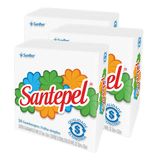 Guardanapo Santepel 50 Folhas Simples 24x22 Kit 3