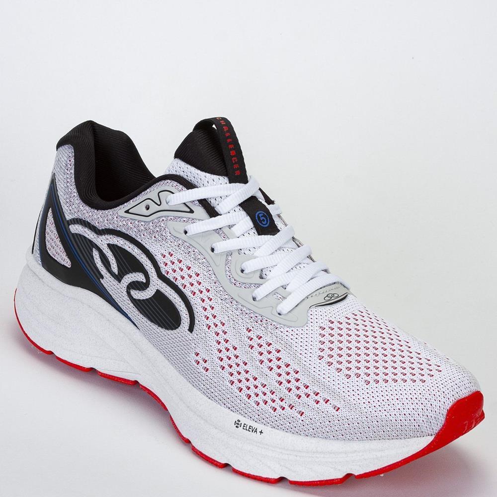 Tênis Masculino Running Olympikus Challenger Esporte 5 285 Branco/vermelho 44