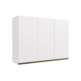 Armário Aéreo P/ Cozinha  Maxxi G766 3 Portas 120cm Polipropileno Branco - Kappesberg