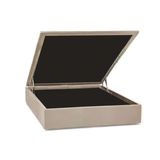 Cama Box Baú Casal Universal Suede Clean (138x188x35) - Ortobom
