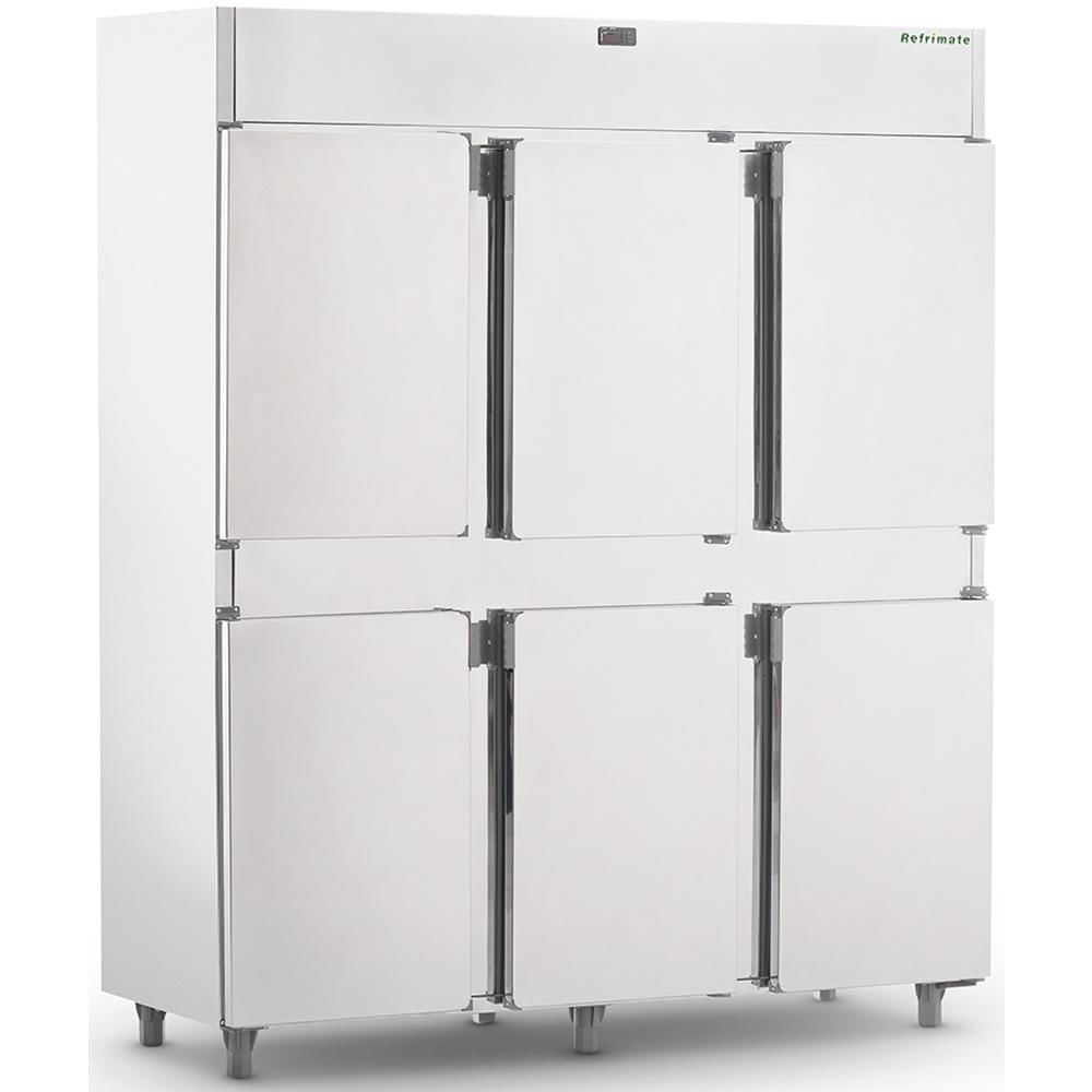 Geladeira/Refrigerador Comercial Inox 6 Portas Cegas GC6PP Refrimate 220V Refrimate é boa?
