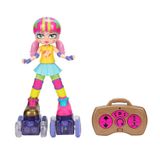 Boneca Rainbow Riley Patinadora Com Controle Remoto