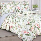 Colcha Casal Garden Orli - Camesa Estampada