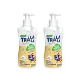 Sabonete Liquido Tra La La Baby 250ml Bem Estar - Kit 2un