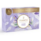 Kit Sabonete Francis Lavanda E Âmbar 90g - 6 Unidades